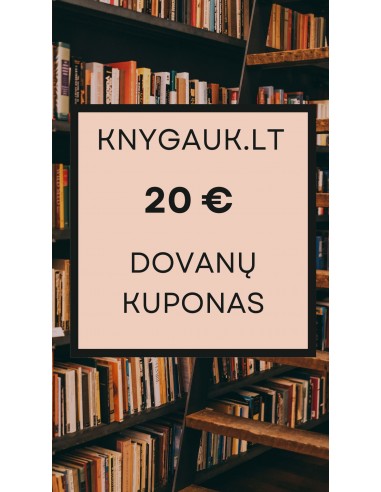 20 eur dovanų kuponas knygoms